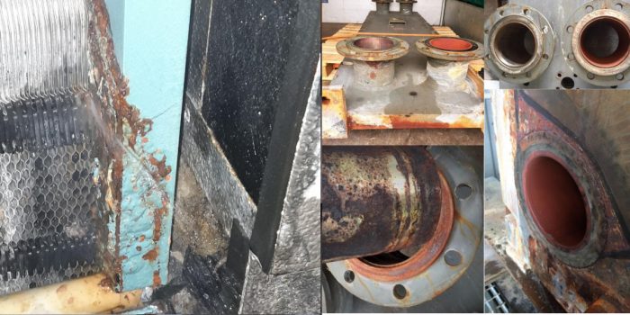 awarie wymienników ciepła